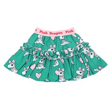 Pink Dragon 女童燈籠裙