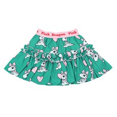 Pink Dragon 女童燈籠裙