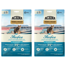 ACANA 愛肯拿 全齡貓 無榖配方飼料, 多種魚 + 玫瑰果, 340g, 2包