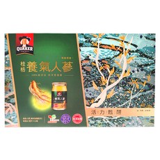 QUAKER 桂格 養氣人蔘 無糖禮盒, 60ml, 12瓶, 1盒