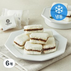 시루조아 우유가득 달콤한 설기 (냉동), 450g, 1개입, 6개