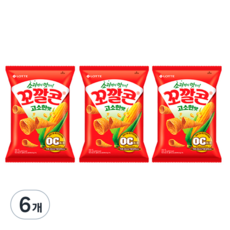 꼬깔콘 고소한 맛, 134g, 6개