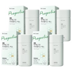 Dr.Lean WCS綠蜂膠Max保健錠 90g, 60顆, 4個