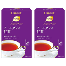 日東紅茶 伯爵茶茶包, 2g, 20包, 2盒