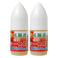 風獅爺 一條根滾珠凝露 熱感 40g, 2瓶