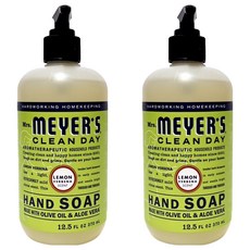 Mrs.MEYERS 洗手液, 檸檬馬鞭草, 370ml, 2瓶