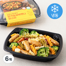 헬씨누리 감바스에 빠진 닭가슴살비엔나 파스타 (냉동), 220g, 6개
