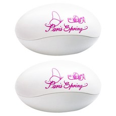 Paris Spring 巴黎春天 蛋型去角質器 溫和去除老繭死皮 超過135個精密微型銼刀 安全觸摸 符合人體工學設計 台灣製造, 2個, 1個