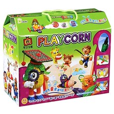 PLAYCORN 泡棉黏土玩具組 XL號 1000入 隨機出貨, 混色, 1組