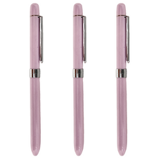 O.B. 歐布德 日本高級筆 TF0703-02 0.7mm藍紅筆芯 + 0.5mm自動鉛筆, 粉色, 3支