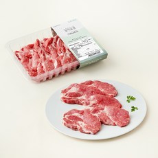 성지농장 동물복지 한돈 목심 구이용 (냉장), 1개, 400g