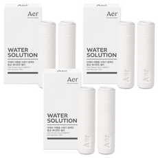 Aer 旅行用密合型蓮蓬頭替換濾芯 2入組, Sediment, 3組