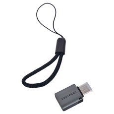 VEnTIOn 威迅 CDP系列 USB3.0轉Type-C 帶掛繩鋁合金轉接頭 CDOH0 26 x 14 x 6.3mm 9g, 1條