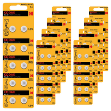 코닥 MAX LR54 1.5V AG10 / LR1130 알카라인 코인 건전지, 10개입, 9개