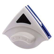 Axis 艾克思 三角型磁性雙面玻璃擦窗器4合1組, 1組, 白色