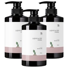 Homekeeping 仙人掌竹子護髮素 尤加利樹香, 500ml, 3個