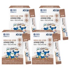 키즈텐 어린이 초유 산양유 프리미엄 단백질, 90g, 4개