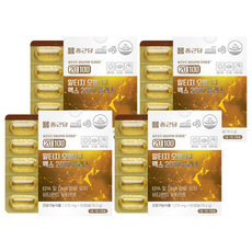 Chong Kun Dang 鍾根堂 rTG Omega-3 Max 2000維他命D&E膠囊 76.2g, 60顆, 4盒