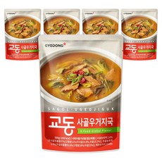 교동 사골우거지국, 500g, 5개