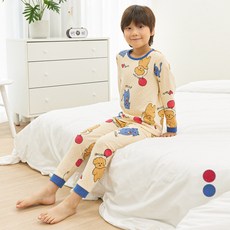 LollyTree 兒童三層保暖家居服上衣褲子套裝 D1