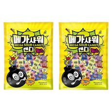 Mega酸糖綜合口味, 800g, 2個