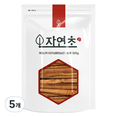 계피 스틱, 500g, 5개