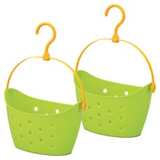 이노마타 아이비 빨래집게 보관함 3119, 그린, 2개