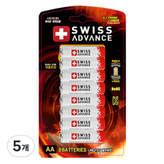 Swiss Advance AA 電池, 8入, 5個