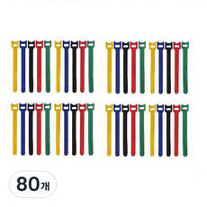 PLTRAUM T字型魔鬼氈束線帶 隨機出貨, 80個