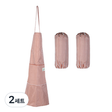 마켓피오 주방 스프라이트 앞치마 토시 세트, 타입1, 2세트