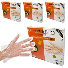 Nice&Touch Plus Fresh 衛生手套, 4個