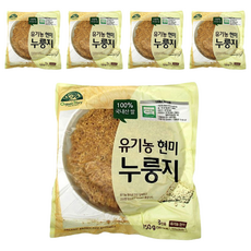 Organic Story herb 糙米鍋巴餅, 150g, 5包