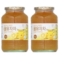 逢國食品 韓國蜂蜜柚子茶, 1kg, 1罐, 2罐