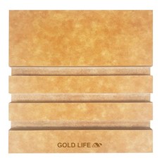 GOLD LIFE 高密度不吸水木纖維砧板架 厚度0.6cm專用 12.2 x 12.2 x 1.2cm, 砧板架, 1個, 原木色