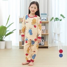 LollyTree 兒童三層保暖家居服上衣褲子套裝 D1