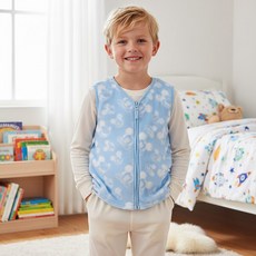 프리미에팜 남아용 디즈니 보온 수면조끼