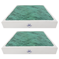 怡悅 HEPA濾心 2片1組 空氣清淨機濾網, 適用東元XN3023BD/NN5001BD, 1組