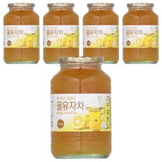 逢國食品 韓國蜂蜜柚子茶, 1kg, 1罐, 5罐