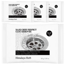 NARD 深層完美排水管清潔劑, 150g, 4包