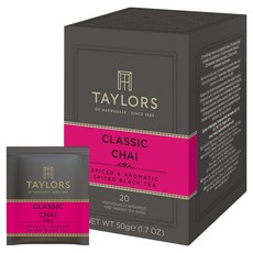 TAYLORS 泰勒茶 經典香料紅茶包, 20包, 1盒, 2.5g