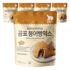 韓國 Dhflour 鯛魚燒預拌粉, 5個, 1kg