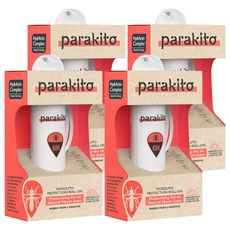 PARA'KITO 帕洛 6H滋潤護膚防蚊滾珠瓶, 20ml, 4瓶