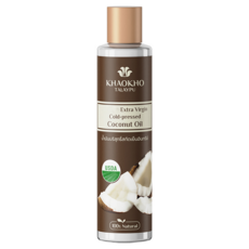 KHAOKHO TALAYPU 特級初榨椰子身體油, 210ml, 1瓶