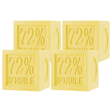 Theophile Berthon 忍冬馬賽皂 300g - 法國經典 72%植物油 溫和保濕, 4個