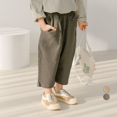 vavkids 兒童透氣八分棉褲