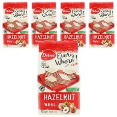 榛果威化餅, 125g, 5包