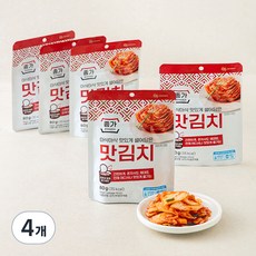 종가 투어 맛김치 5개입, 400g, 4개