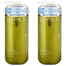 香氛沐浴乳 純淨棉香, 1L, 2瓶