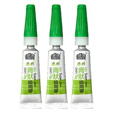 國森 DA01膏狀瞬間膠3g, 3入