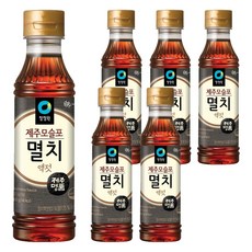 청정원 제주 모슬포 멸치액젓, 400g, 6개